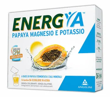 ENERGYA PAPAYA MAGNESIO POTASSIO 14 BUSTINE - Farmaspeed