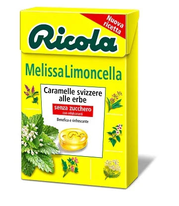 RICOLA MELISSA LIMONCELLA SENZA ZUCCHERO 50 G - Farmaspeed