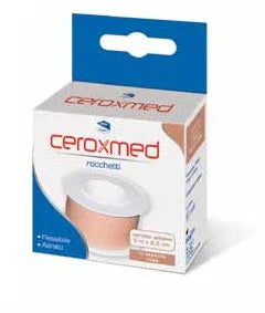 CEROTTO IN ROCCHETTO CEROXMED AERATO IN TESSUTO ROSA 500X2,50 CM 1 PEZZO - Farmaspeed