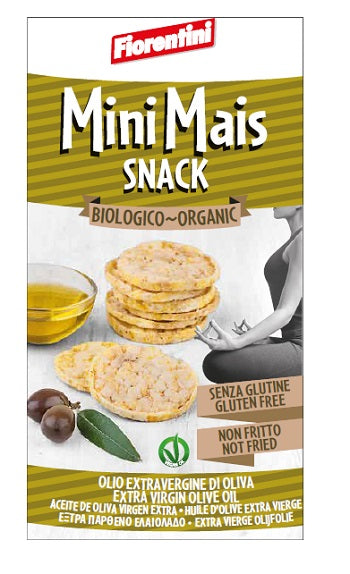 BIO MINI SNACK CORN CAKES WITH EXTRA VIRGIN OLIVE OIL 50 G