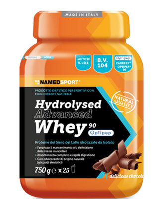 HYDROLYSED ADVANCED WHEY DELICIOUS CHOCOLATE BOTTLE ORAL POWDER 750 G