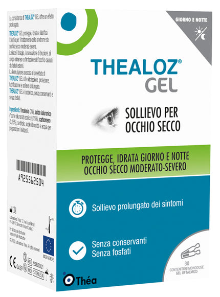 THEALOZ EYE GEL 30 SINGLE-DOSE CONTAINERS 0.4 G