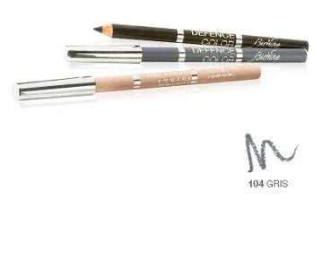 DEFENCE COLOR BIONIKE MATITA OCCHI KOHL & KAJAL 104 GRIS - Farmaspeed