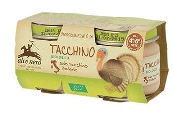 BABY FOOD TURKEY HOMOGENIZED ORGANIC 2 X 80 G