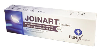 JOINART INTRA-ARTICULAR SYRINGE HYALURONIC ACID 1.6% 2 ML 3 PIECES