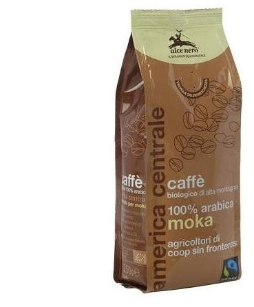 CAFFE' MOKA 100% ARABICA BIO FAIRTRADE 250 G