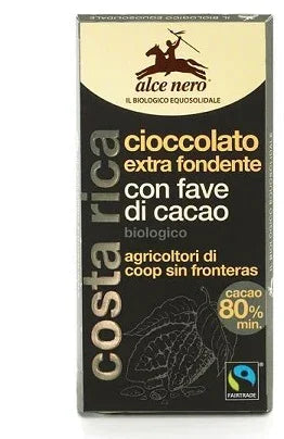 ORGANIC EXTRA DARK CHOCOLATE BAR WITH FAIRTRADE ORGANIC COCOA BEANS 100 G