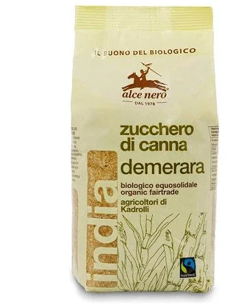 ZUCCHERO DI CANNA DEMERARA BIO INDIA FAIRTRADE 500 G - Farmaspeed