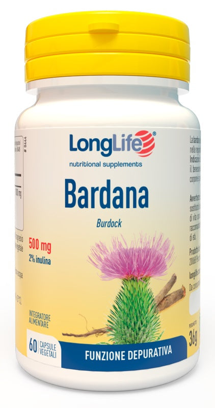 LONGLIFE BURDOCK 60 VEGETABLE CAPSULES