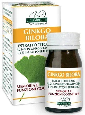 GINKGO BILOBA ESTRATTO TITOLATO 60 PASTIGLIE - Farmaspeed