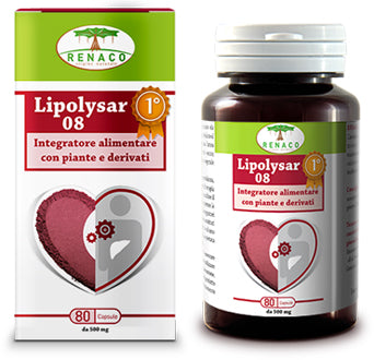 LIPOLYSAR 08 MONASCUS 80 CAPSULES