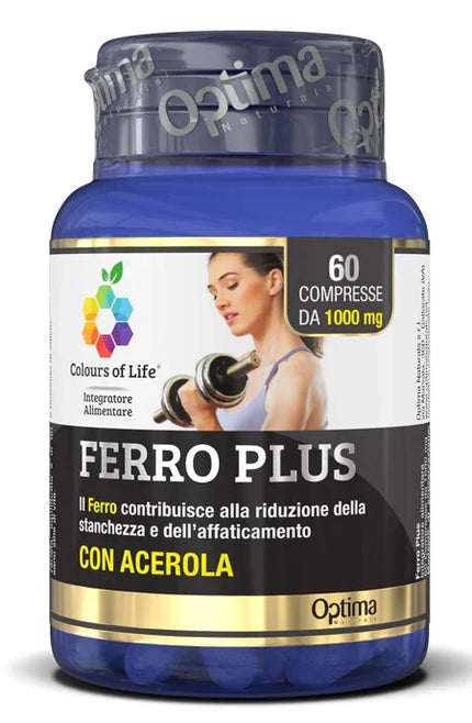 COLOURS OF LIFE FERRO PLUS 60 COMPRESSE 1000 MG - Farmaspeed