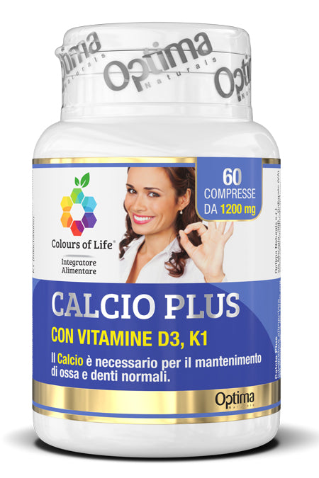 COLOURS OF LIFE CALCIO PLUS 60 COMPRESSE 1200 MG