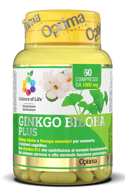 COLORUS OF LIFE GINKGO BILOBA PLUS 60 COMPRESSE 1000 MG - Farmaspeed