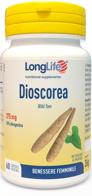 LONGLIFE DIOSCOREA 60 CAPSULES