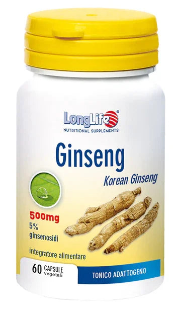 LONGLIFE GINSENG 5% 60 CAPSULE VEGETALI - Farmaspeed