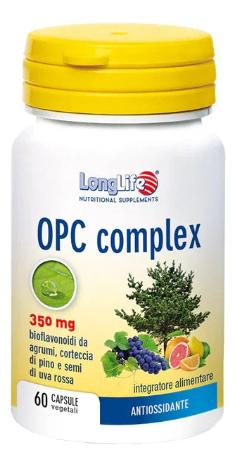 LONGLIFE OPC COMPLEX 60 CAPSULE VEGETALI - Farmaspeed