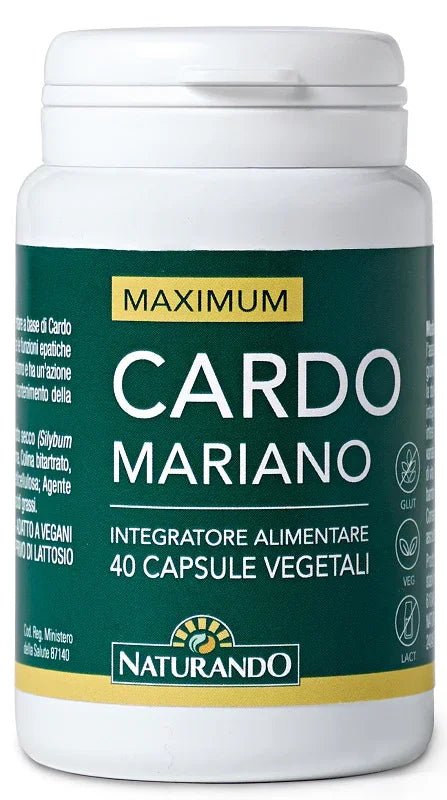 MAXIMUM CARDO MARIANO 40 CAPSULE - Farmaspeed