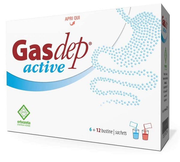 GASDEP ACTIVE 6+12 SACHETS