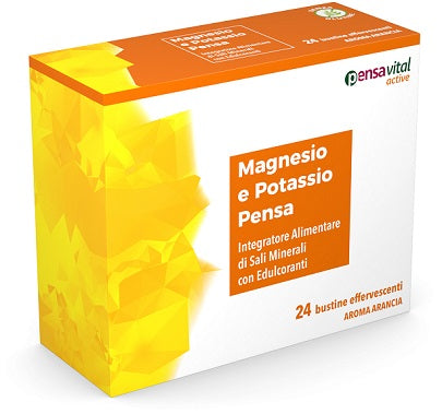 MAGNESIUM AND POTASSIUM ORANGE THINK 24 EFFERVESCENT SACHETS