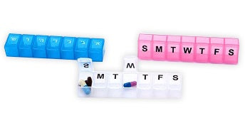 PORTAPILLOLE SETTIMANALE PICCOLO 1 SCOMPARTO