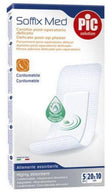 CEROTTO PIC SOFFIX MED IN TNT CON TAMPONE CENTRALE ASSORBENTE STERILE MONOUSO 10X20 CM ANTIBATTERICO 5 PEZZI - Farmaspeed
