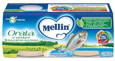 MELLIN OMOGENEIZZATO ORATA 2X80 G - Farmaspeed