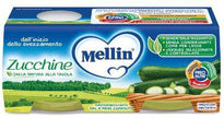 MELLIN OMOGENEIZZATO ZUCCHINE 2 X 80 G - Farmaspeed