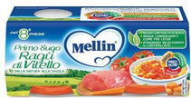 MELLIN PRIMOSUGO RAGU' DI VITELLO 2 VASETTI DA 80 G - Farmaspeed