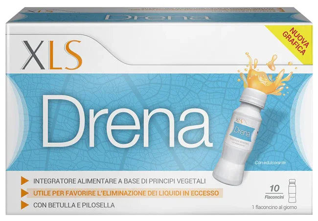 XLS DRENA 10 FLACONCINI X 10 ML - Farmaspeed