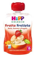 HIPP BIO FRUTTA FRULLATA MELA BANANA FRAGOLA 90 G - Farmaspeed