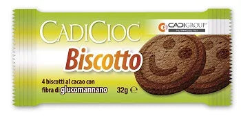 CADICIOC BISCOTTO CACAO 4 PEZZI 8 G - Farmaspeed