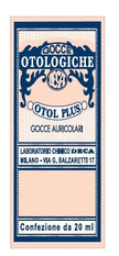 OTOL PLUS GOCCE AURICOLARI 20 ML - Farmaspeed