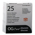 STRISCE MISURAZIONE GLICEMIA OGCARE 25 PEZZI - Farmaspeed