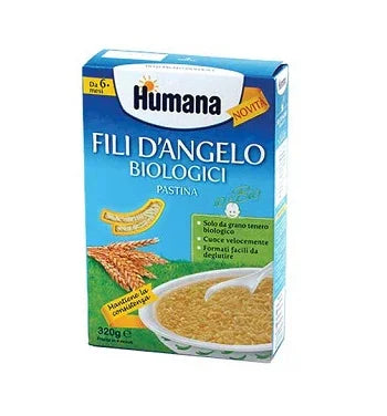 HUMANA FILI D'ANGELO PASTINA BIOLOGICA 320 G - Farmaspeed