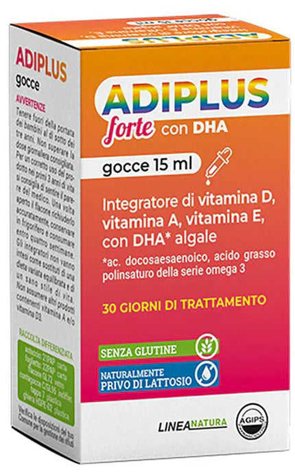 ADIPLUS FORTE CON DHA GOCCE FLACONCINO 15 ML - Farmaspeed