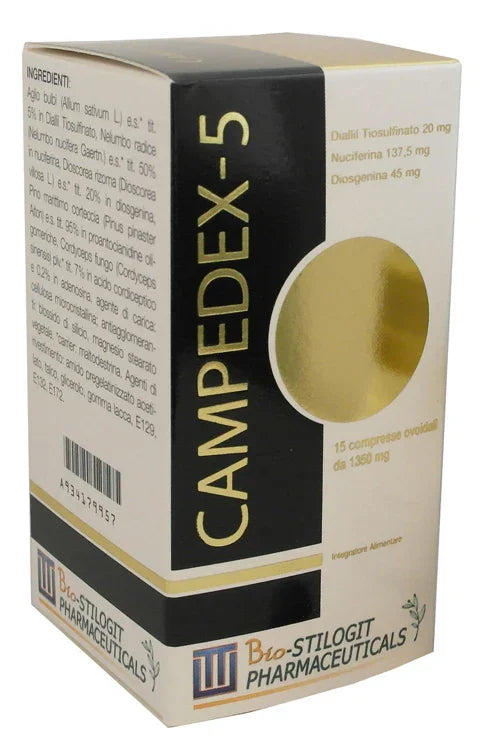 CAMPEDEX-5 15 COMPRESSE OVOIDALI 18 G - Farmaspeed