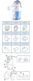 NEBULIZZATORE PORTATILE PER AEROSOL KTMED NEPLUS NE-SM1 - Farmaspeed