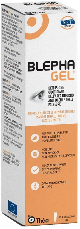 BLEPHAGEL GEL DETERGENTE PALPEBRE 30 G - Farmaspeed