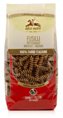 FUSILLI 100% FARRO INTEGRALE BIO 500 G - Farmaspeed