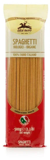 SPAGHETTI 100% SFARINATO DI FARRO BIO 500 G - Farmaspeed