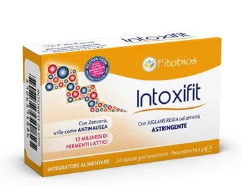 INTOXIFIT 24 CAPSULE GASTRORESISTENTI 600 MG - Farmaspeed