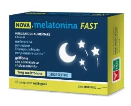 NOVA MELATONINA FAST 45 COMPRESSE 1MG DI MELATONINA - Farmaspeed