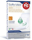 CEROTTO PIC SOFFIX MED IN TNT CON TAMPONE CENTRALE ASSORBENTE STERILE MONOUSO 15X8 CM ANTIBATTERICO 5 PEZZI - Farmaspeed