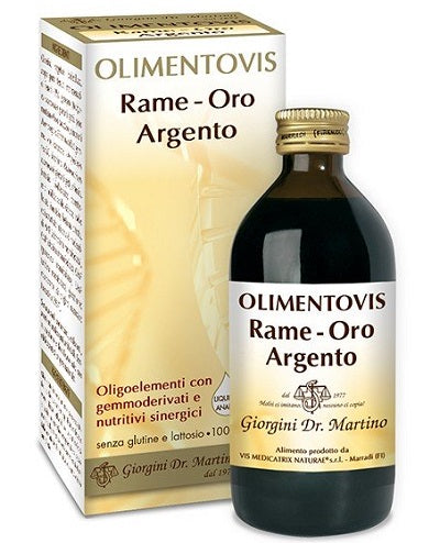 COPPER GOLD SILVER OLIMENTOVIS 200 ML