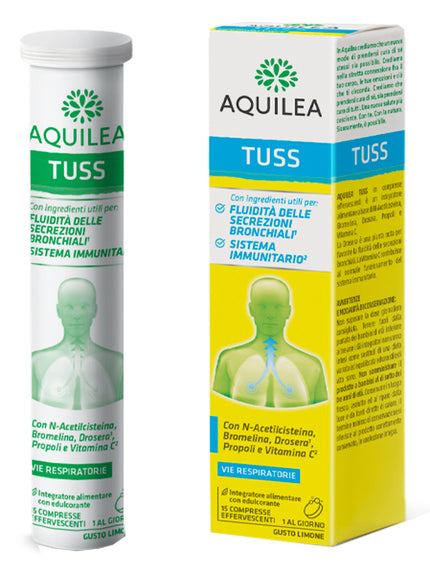 AQUILEA TUSS 15 EFFERVESCENT TABLETS 90 G