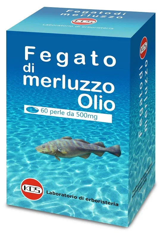 FEGATO MERLUZZO 60 PERLE 500 MG - Farmaspeed