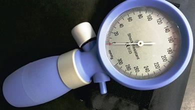 PALM SPHYGMOMANOMETER P-200 WITH BLUE CUFF 25-36 CM