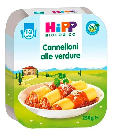 HIPP BIO CANNELLONI ALLE VERDURE 250 G - Farmaspeed