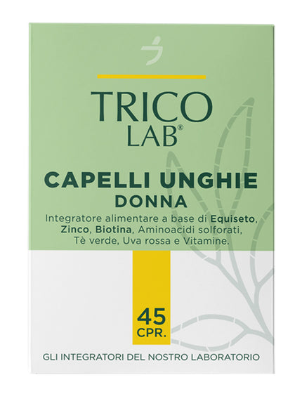 LABORATORIO DELLA FARMACIA TRICOLAB CAPELLI UNGHIE DONNA 45 COMPRESSE